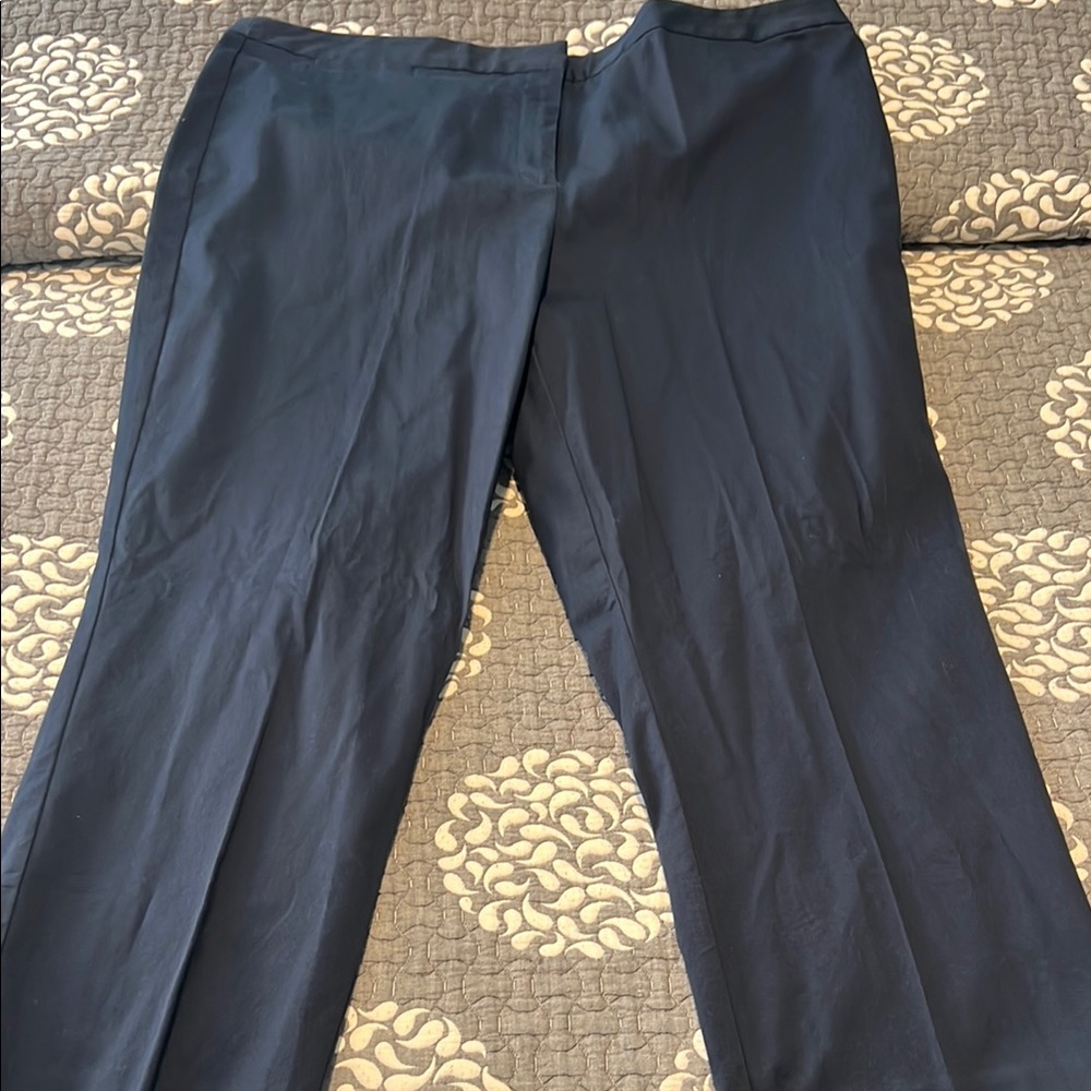Women’s Classic Dark Blue Ankle Pants